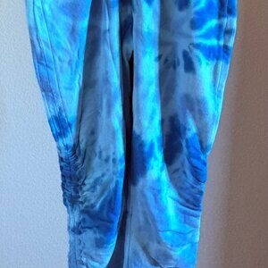 AS FRENCH TERRY PANTS XXS SNBRST TYE BLU